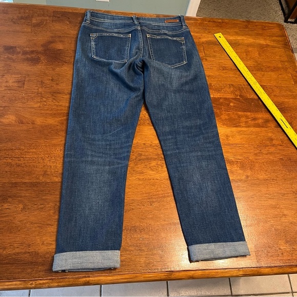 Pilcro and the Letterpress slim boyfriend blue denim jeans size 25 - Picture 12 of 13